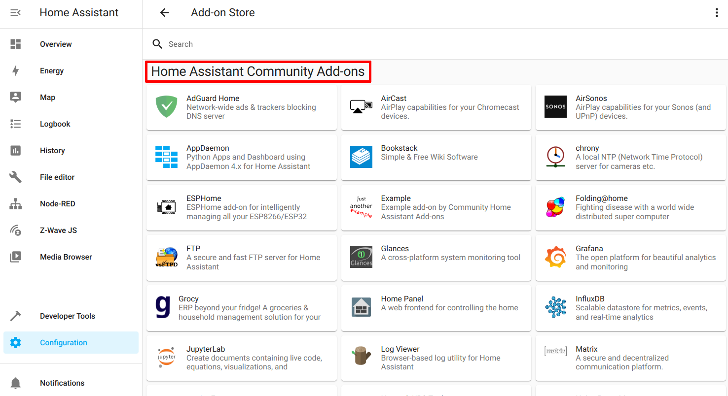 Home Assistant Community Repository