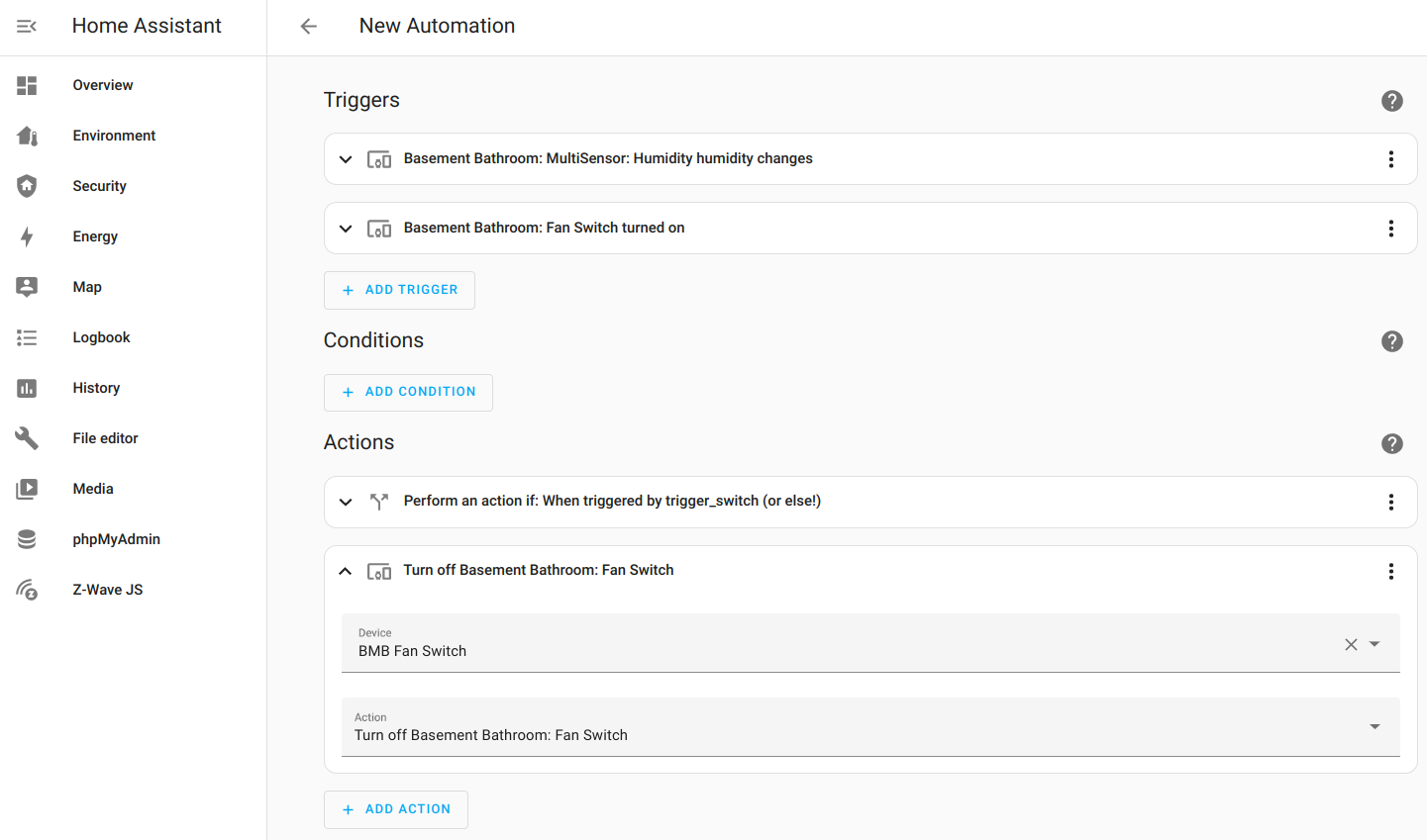 Create Automation Actions