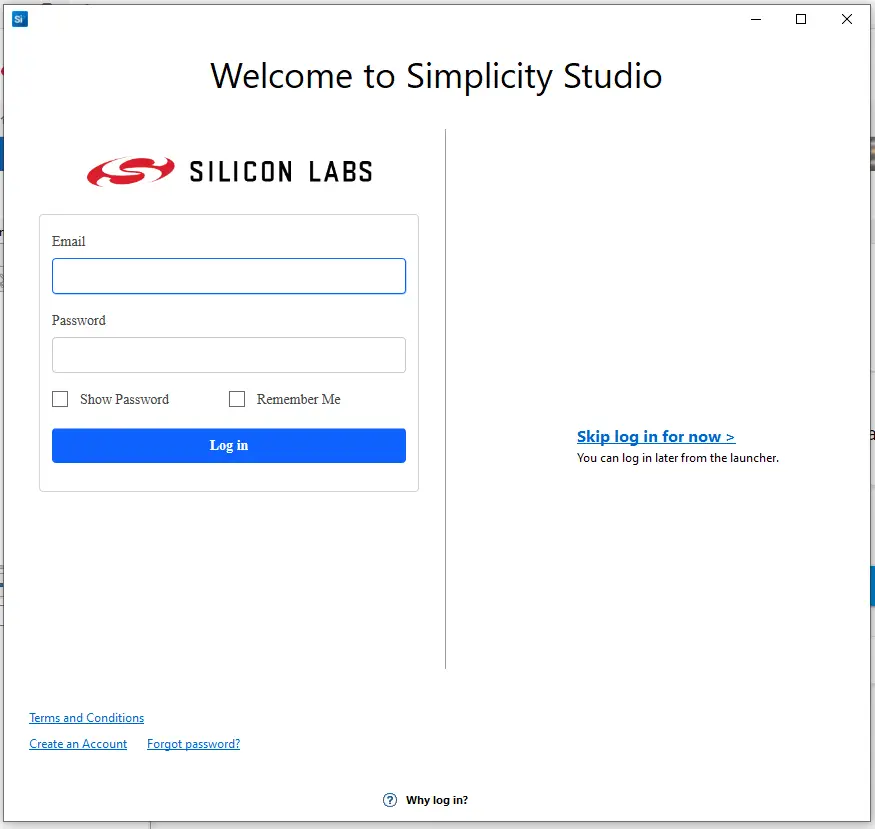 Silicon Labs Log In